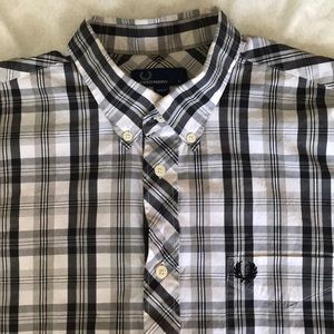 Fred Perry Short Sleeve Button Down